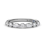 14Kt White Gold Bridal  Bands