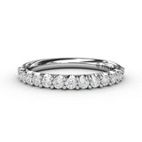 18Kt White Gold Bridal Bands