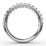 18Kt White Gold Bridal Bands