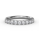 18Kt White Gold Bridal Bands