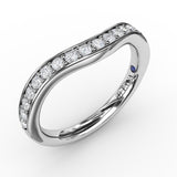 18Kt White Gold Bridal Bands