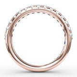 14Kt Rose Gold Bridal Bands
