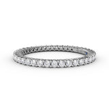 18Kt White Gold Bridal Bands