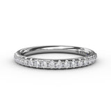 14Kt White Gold Bridal Bands