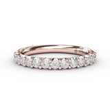 14Kt Rose Gold Bridal Bands