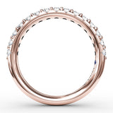 14Kt Rose Gold Bridal Bands