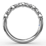 18Kt White Gold Bridal Bands