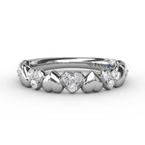 18Kt White Gold Bridal Bands