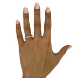 14Kt White Gold Bridal Bands