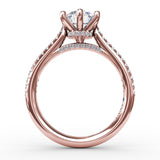 14Kt Rose Gold Bridal Engagement Rings