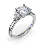 18Kt White Gold Bridal  Engagement Rings