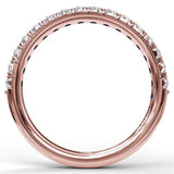 14Kt Rose Gold Bridal Bands