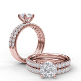 14Kt Rose Gold Bridal Bands