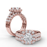 14Kt Rose Gold Bridal Bands