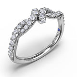 14Kt White Gold Bridal  Bands