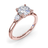 14Kt Rose Gold Bridal Engagement Rings