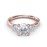 14Kt Rose Gold Bridal Engagement Rings