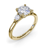 14Kt Yellow Gold Bridal Engagement Rings