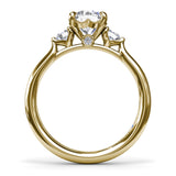 14Kt Yellow Gold Bridal Engagement Rings