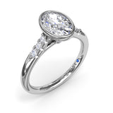 18Kt White Gold Bridal  Engagement Rings