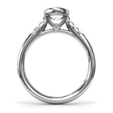 18Kt White Gold Bridal  Engagement Rings