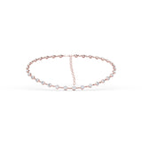 14Kt Rose Gold Diamond Fashion Necklaces