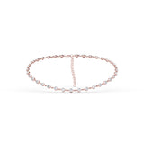 18Kt Rose Gold Diamond Fashion Necklaces