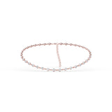 18Kt Rose Gold Diamond Fashion Necklaces