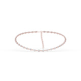 18Kt Rose Gold Diamond Fashion Necklaces