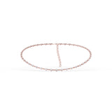 18Kt Rose Gold Diamond Fashion Necklaces