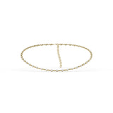 18Kt Yellow Gold Diamond Fashion Necklaces