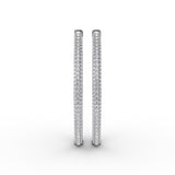 18Kt White Gold Diamond Fashion Earrings