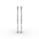 18Kt White Gold Diamond Fashion Earrings