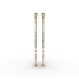 18Kt Yellow Gold Diamond Fashion Earrings