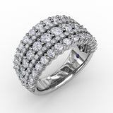 Platinum Diamond Fashion Bands