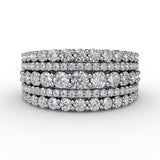 Platinum Diamond Fashion Bands