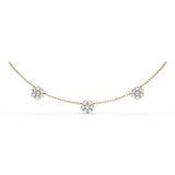 14Kt Yellow Gold Diamond Fashion Necklaces