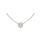 Floral Diamond Necklace