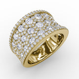 14Kt Yellow Gold Color Fashion Fashion Rings
