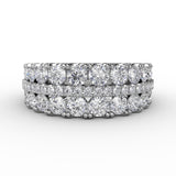 Platinum Diamond Fashion Bands