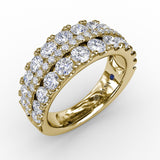 18Kt Yellow Gold Diamond Fashion Bands