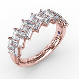 18Kt Rose Gold Diamond Fashion Bands