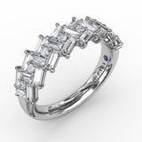 18Kt White Gold Diamond Fashion Bands