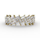 18Kt Yellow Gold Diamond Fashion Bands