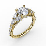 18Kt Yellow Gold Bridal Engagement Rings