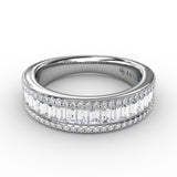 Platinum Diamond Fashion Bands