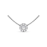 18Kt White Gold Diamond Fashion Pendants