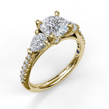 18Kt Yellow Gold Bridal Engagement Rings