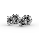 18Kt White Gold Diamond Fashion Earrings