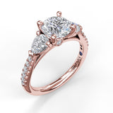 14Kt Rose Gold Bridal Engagement Rings